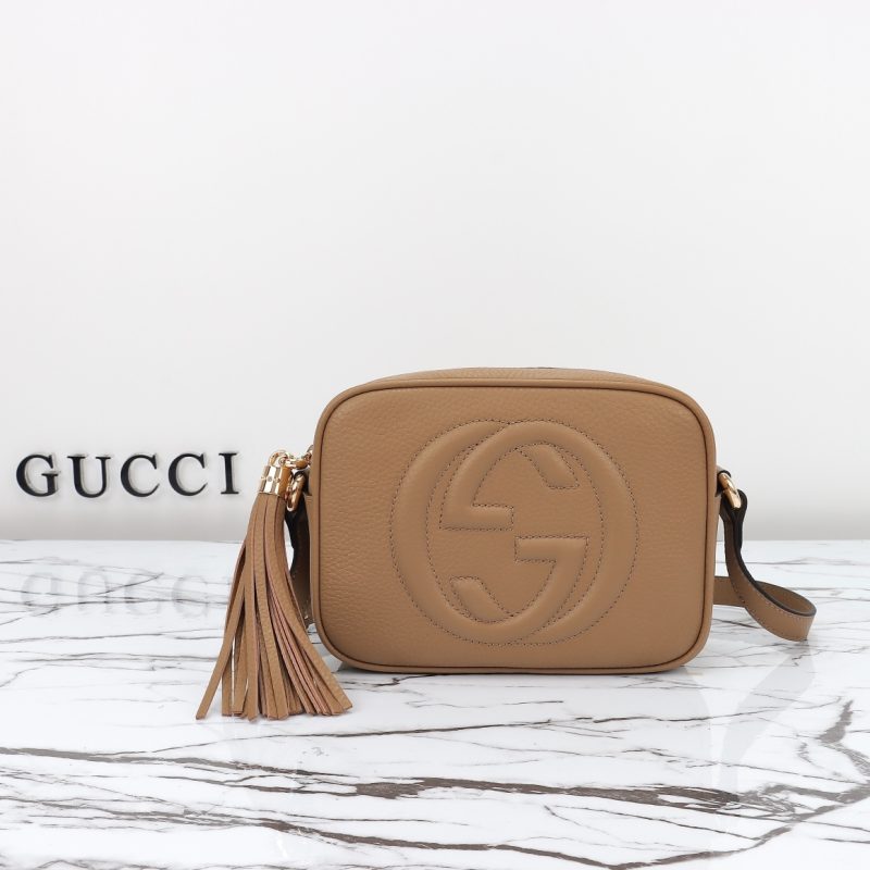 GG Pebbled Calfskin Small Soho Disco Bag - Image 2
