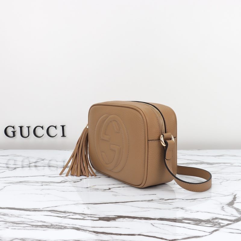 GG Pebbled Calfskin Small Soho Disco Bag - Image 3