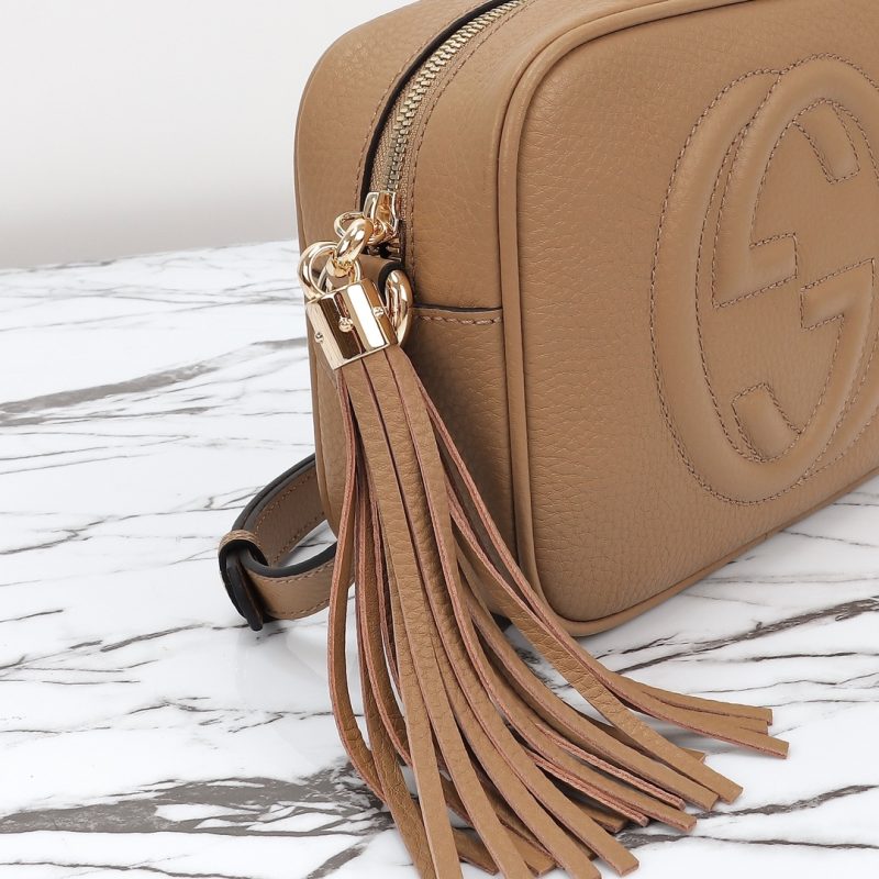GG Pebbled Calfskin Small Soho Disco Bag - Image 6
