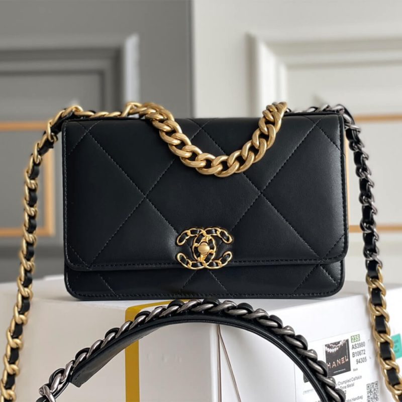 CHANEL 19 Chain Wallet(HIGH-END GRADE) - Image 2