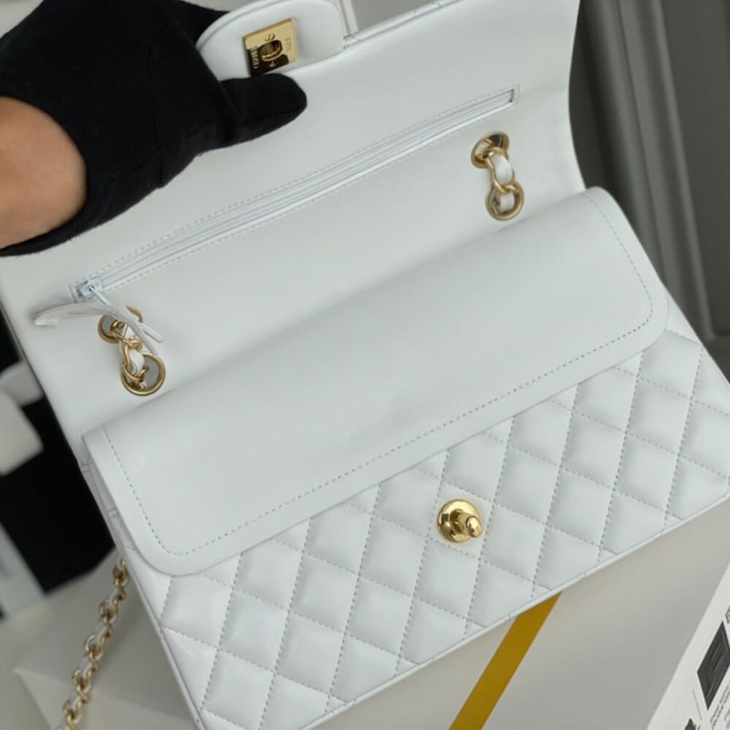CHANEL Medium Classic Flap Handbag - Image 6