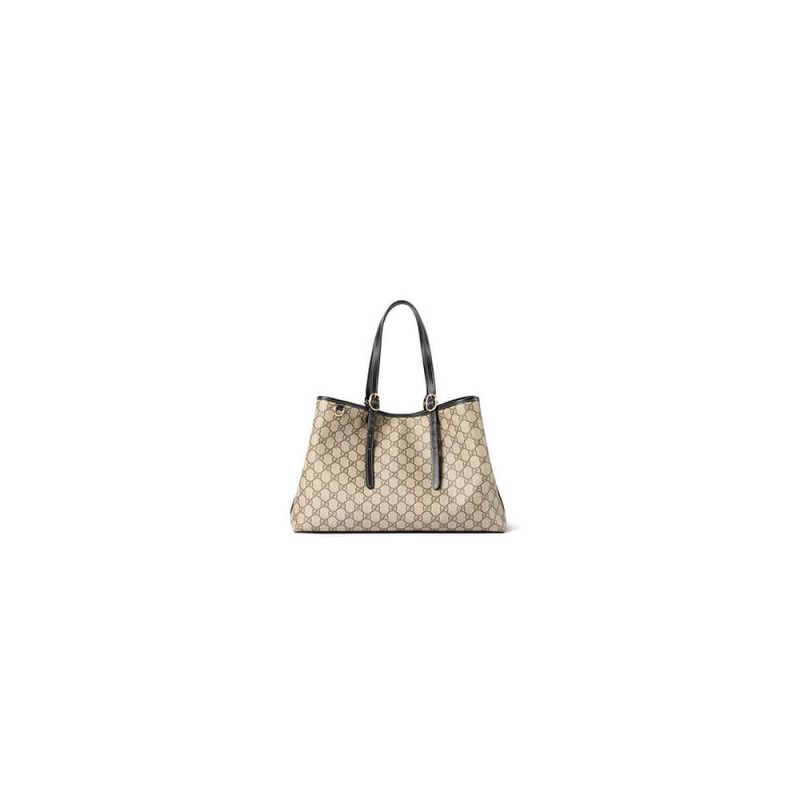 GG Emblem large tote bag