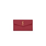 YSL UPTOWN POUCH IN GRAIN DE POUDRE EMBOSSED LEATHER
