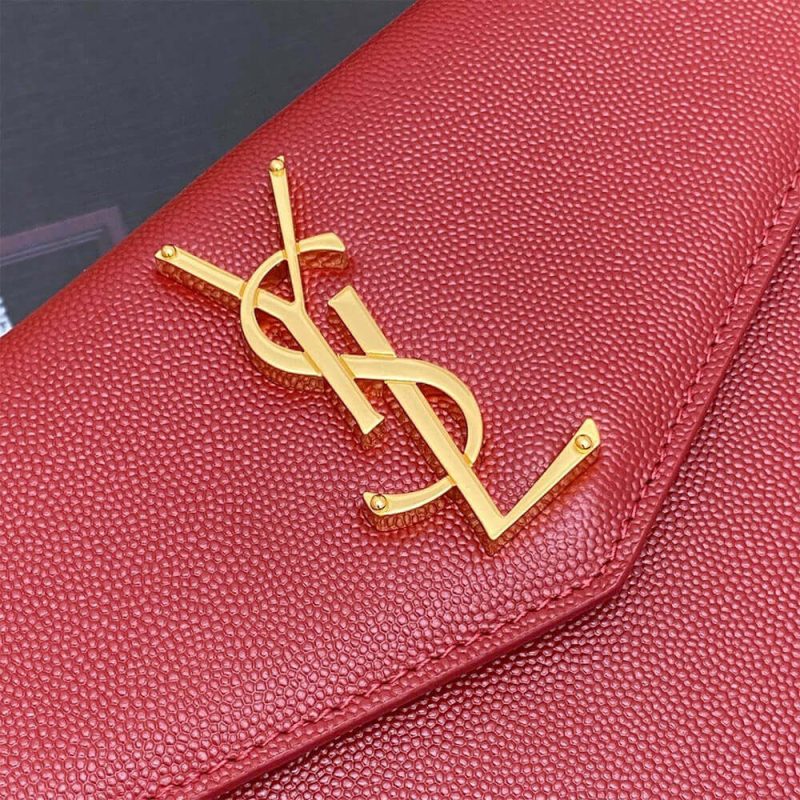 YSL UPTOWN POUCH IN GRAIN DE POUDRE EMBOSSED LEATHER - Image 7