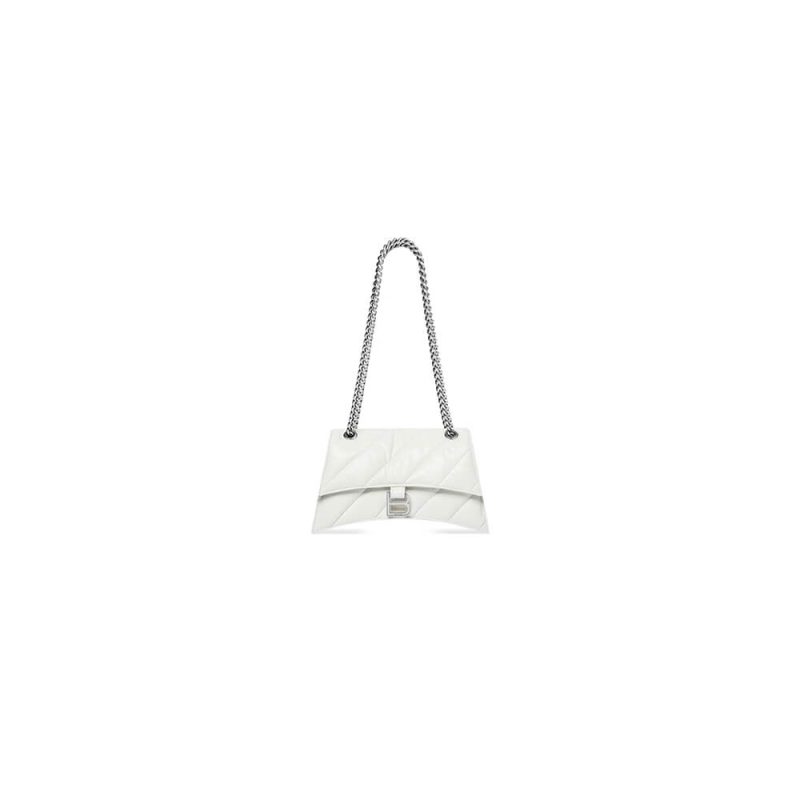 Balenciaga Crush Small Quilted Chain Bag