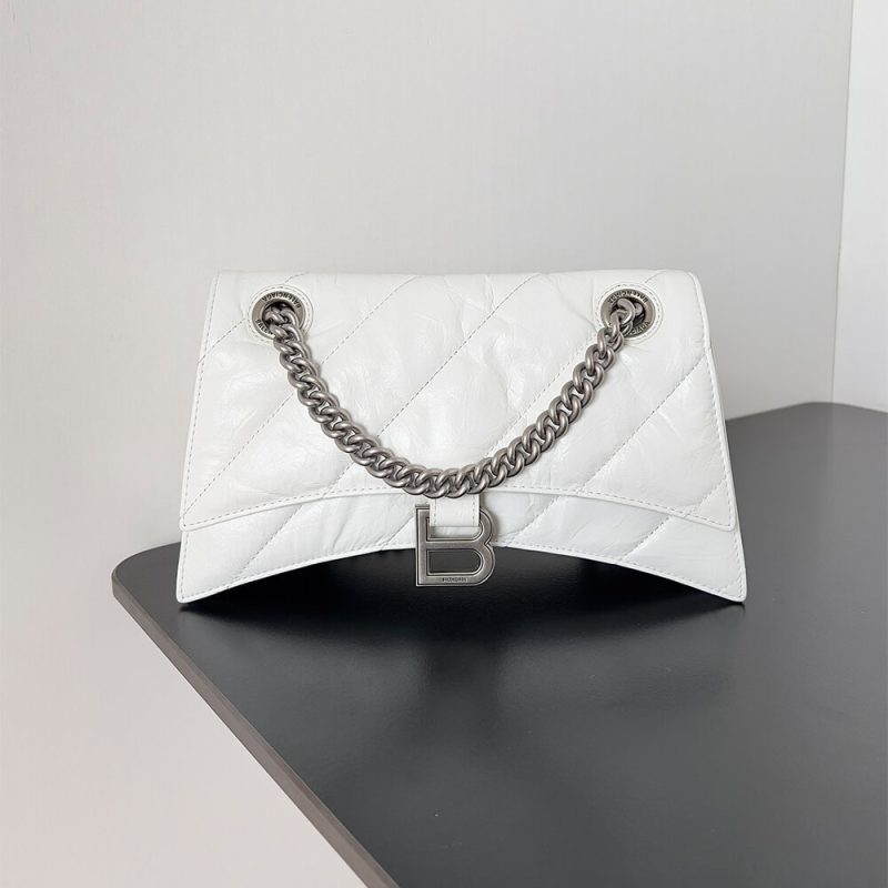 Balenciaga Crush Small Quilted Chain Bag - Image 2