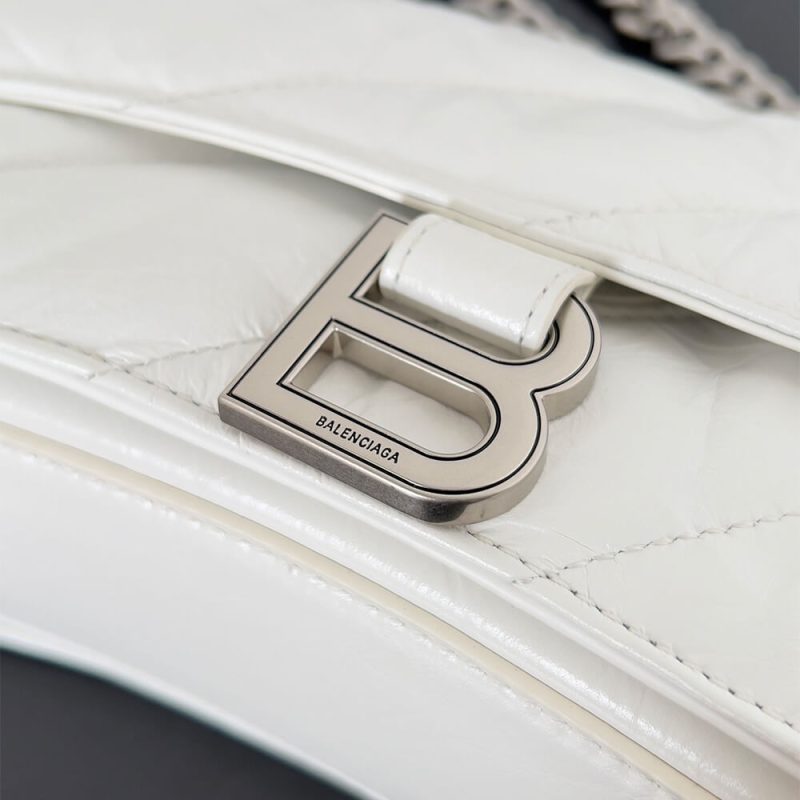 Balenciaga Crush Small Quilted Chain Bag - Image 6