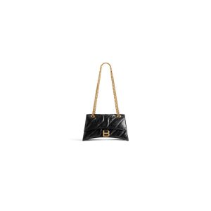 Balenciaga Crush Small Quilted Chain Bag