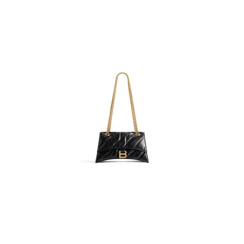 Balenciaga Crush Small Quilted Chain Bag