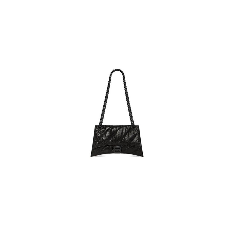 Balenciaga Crush Small Quilted Chain Bag