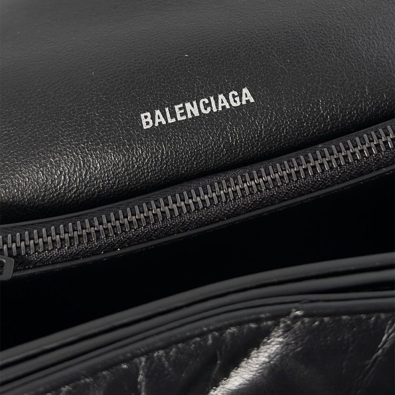 Balenciaga Crush Small Quilted Chain Bag - Image 7