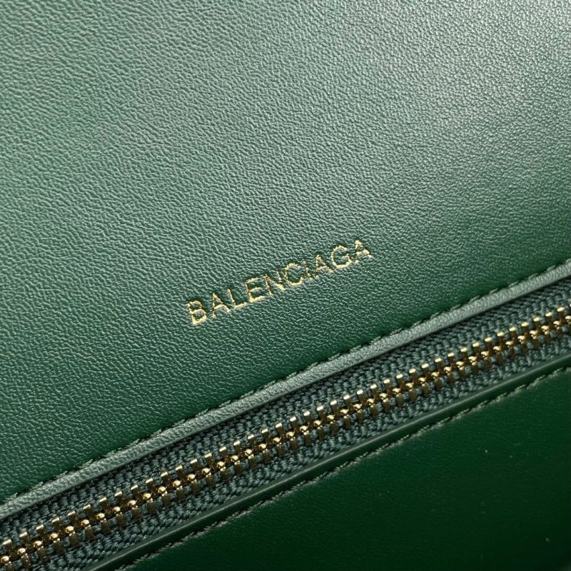 Balenciaga Hourglass small crocodile-embossed tote - Image 7