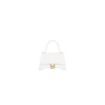 Balenciaga Hourglass small crocodile-embossed tote