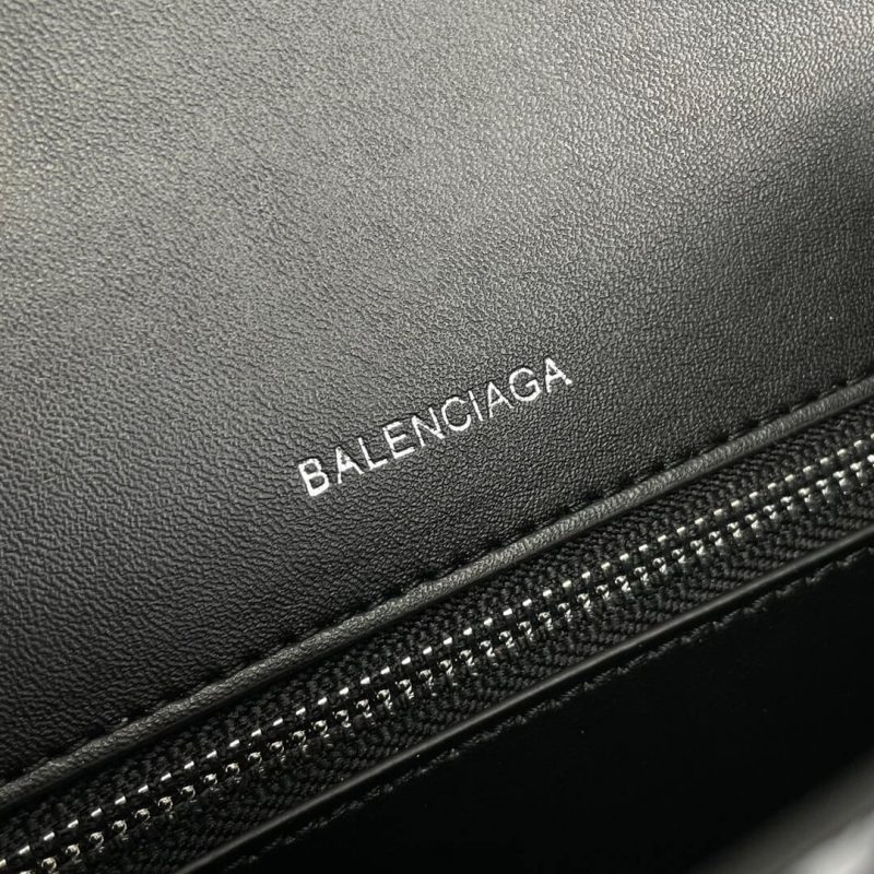Balenciaga Hourglass small crocodile-embossed tote - Image 7