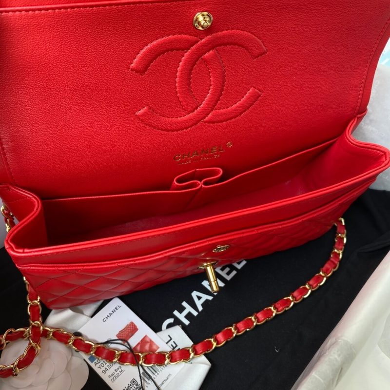 CHANEL Medium Classic Flap Handbag - Image 8