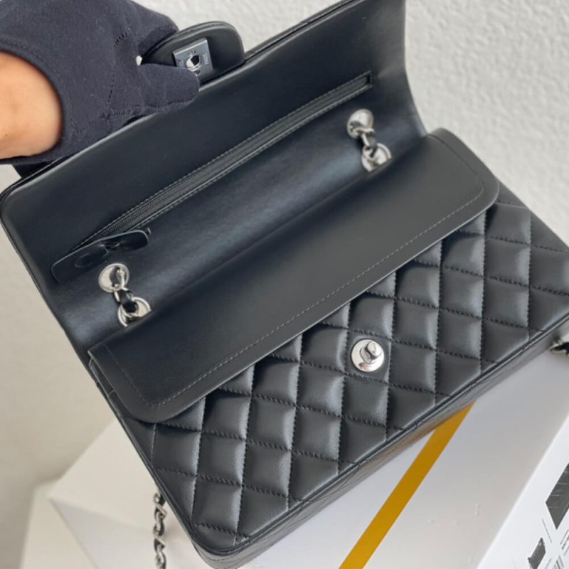 CHANEL Medium Classic Flap Handbag - Image 6