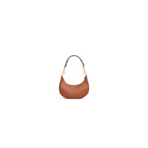 CAMILLE Medium Ava Shoulder Bag in Smooth Calfskin