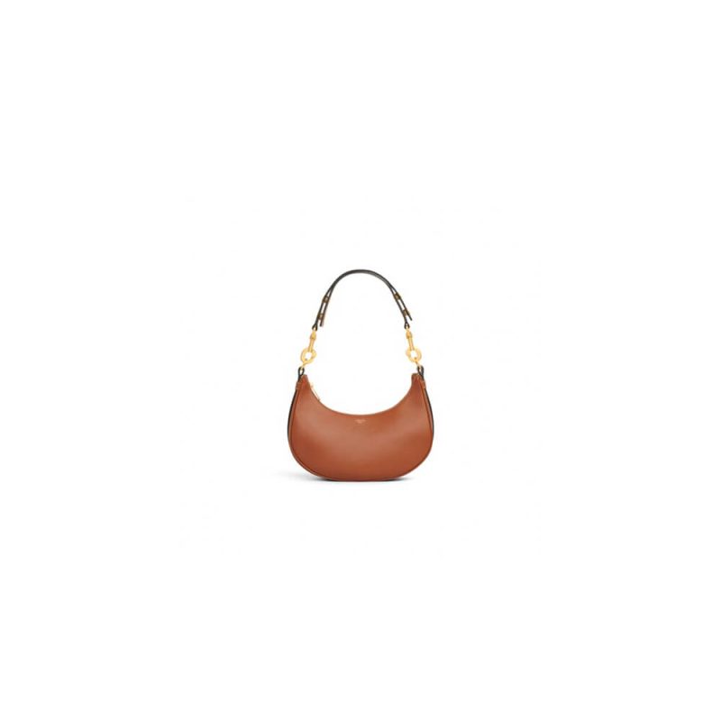 CAMILLE Medium Ava Shoulder Bag in Smooth Calfskin