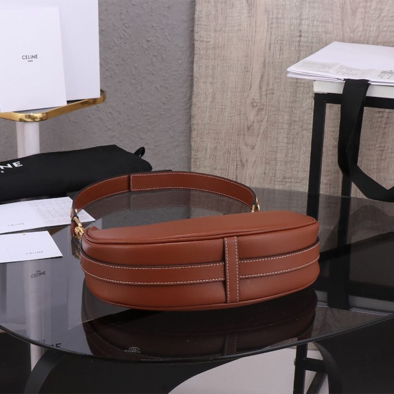 CAMILLE Medium Ava Shoulder Bag in Smooth Calfskin - Image 6