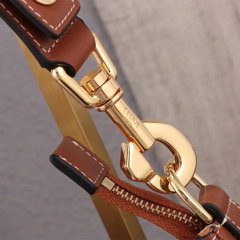 CAMILLE Medium Ava Shoulder Bag in Smooth Calfskin - Image 7