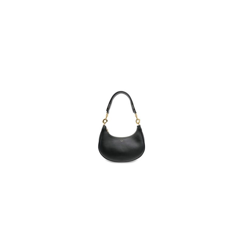 CAMILLE Medium Ava Shoulder Bag in Smooth Calfskin