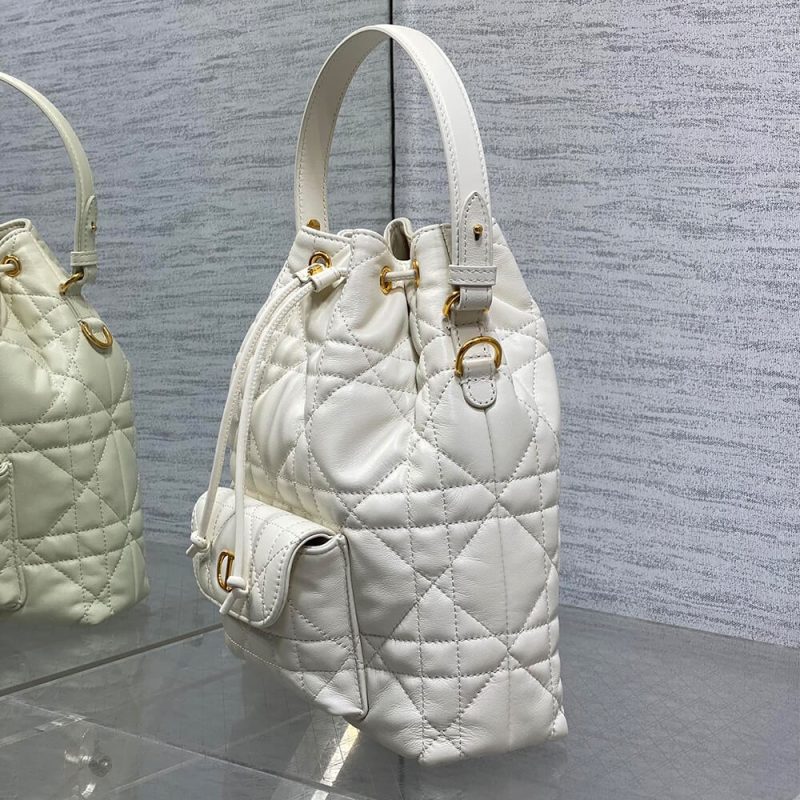 Dior Caro Small Bucket Bag - Image 3