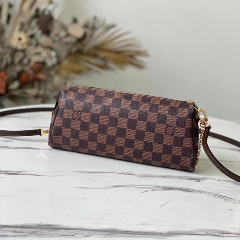 LV Eva Clutch Shoulder Bag 2 Way Bag - Image 4