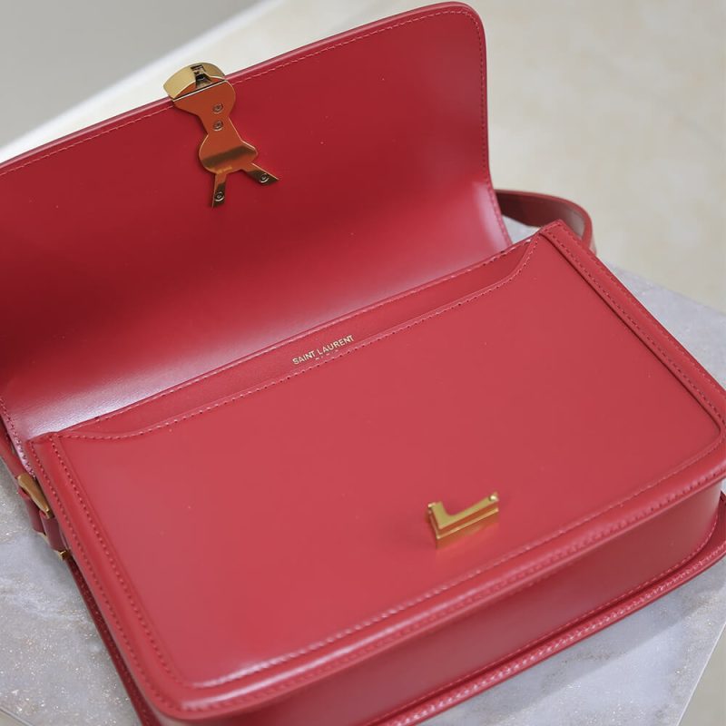 YSL SOLFERINO MEDIUM SATCHEL IN BOX SAINT LAURENT(HIGH-END GRADE) - Image 7