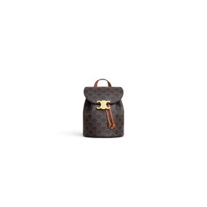 BACKPACK CELINE BONNIE IN Triomphe Canvas and calfskin(HIGH-END GRADE)
