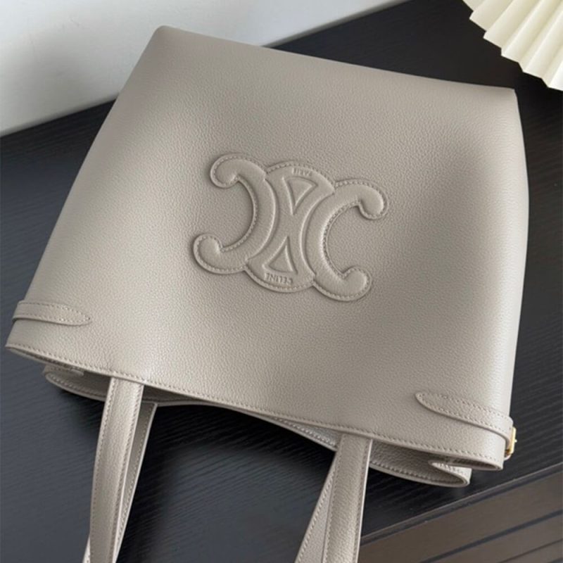 CELINE SMALL CABAS ANAÏS CUIR TRIOMPHE in Grained calfskin - Image 4