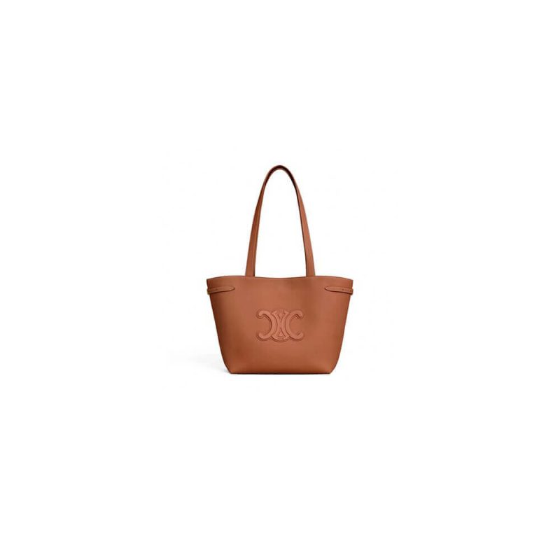 CELINE SMALL CABAS ANAÏS CUIR TRIOMPHE in Grained calfskin