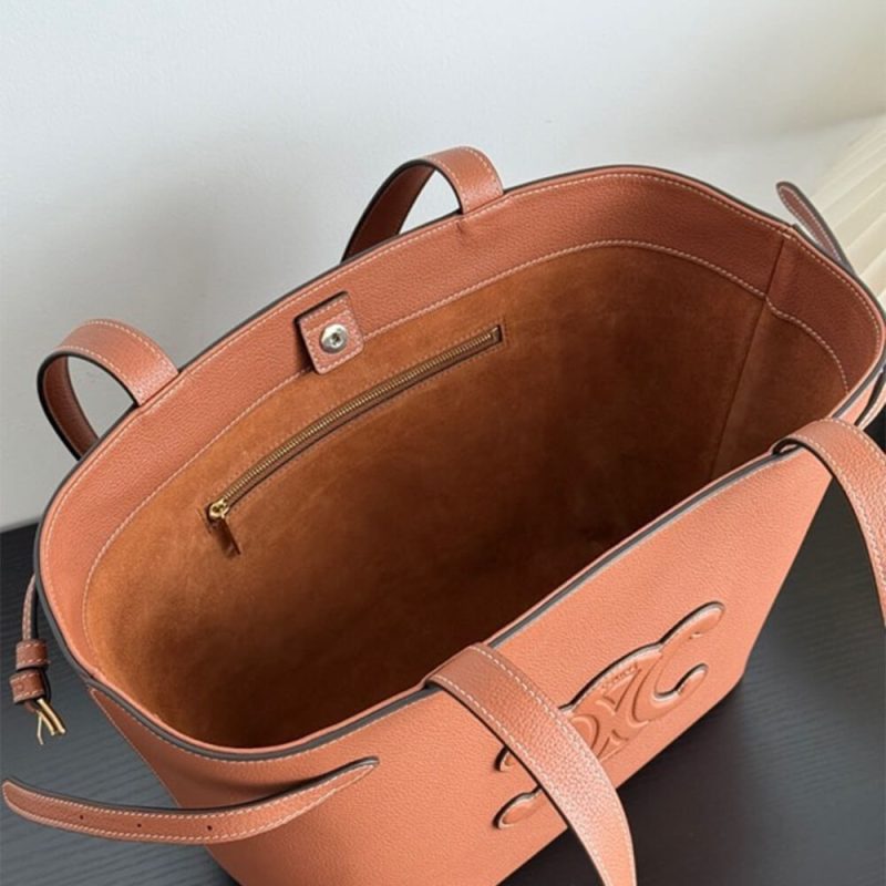 CELINE SMALL CABAS ANAÏS CUIR TRIOMPHE in Grained calfskin - Image 8