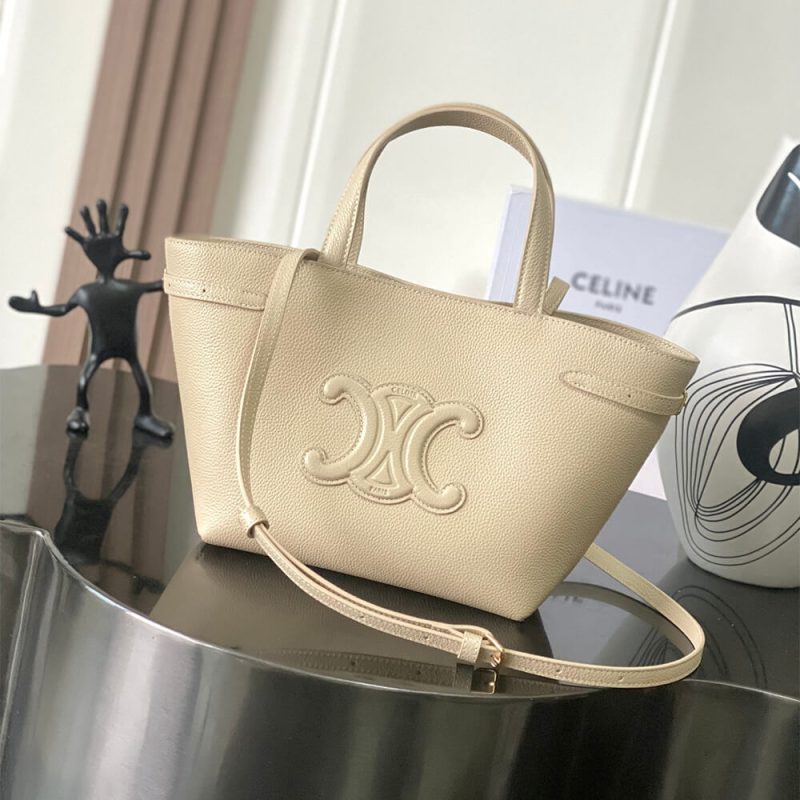 CELINE MINI CABAS ANAIS CUIR TRIOMPHE in Grained calfskin - Image 2