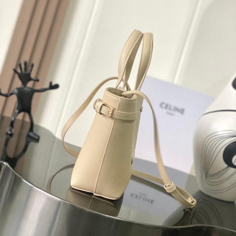 CELINE MINI CABAS ANAIS CUIR TRIOMPHE in Grained calfskin - Image 3