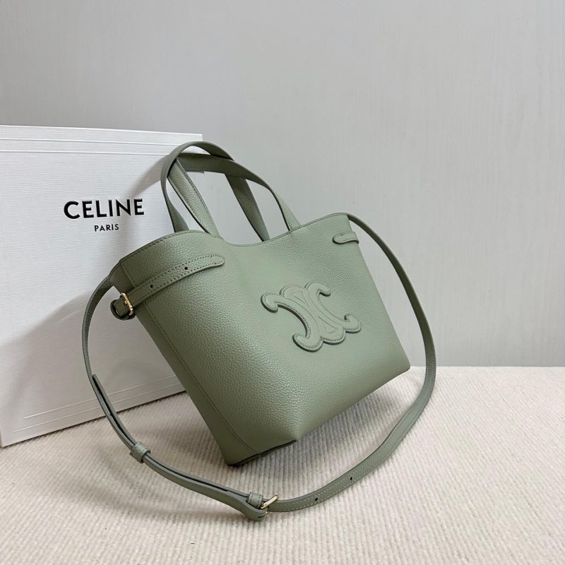 CELINE MINI CABAS ANAIS CUIR TRIOMPHE in Grained calfskin - Image 3