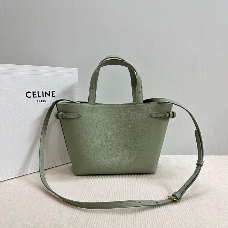 CELINE MINI CABAS ANAIS CUIR TRIOMPHE in Grained calfskin - Image 4