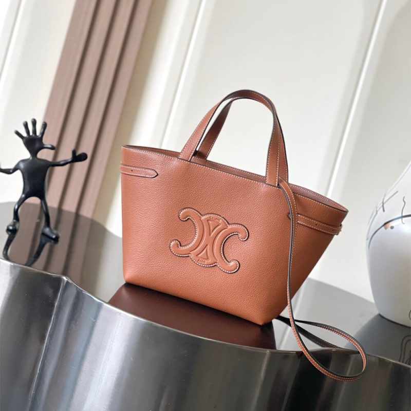 CELINE MINI CABAS ANAIS CUIR TRIOMPHE in Grained calfskin - Image 2