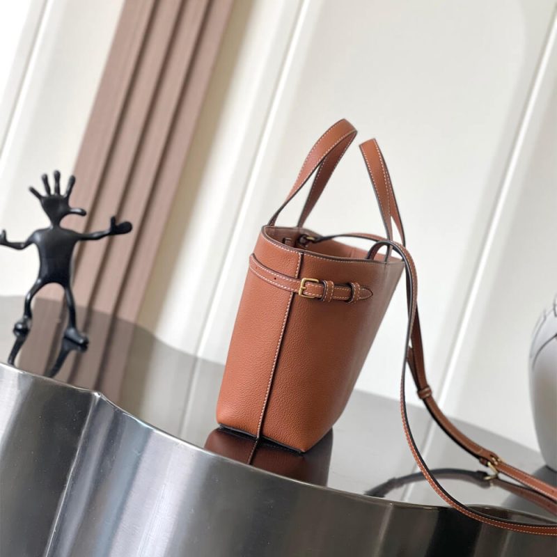 CELINE MINI CABAS ANAIS CUIR TRIOMPHE in Grained calfskin - Image 3