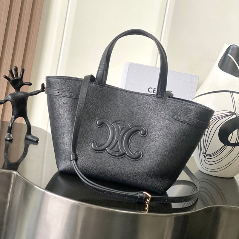 CELINE MINI CABAS ANAIS CUIR TRIOMPHE in Grained calfskin - Image 2