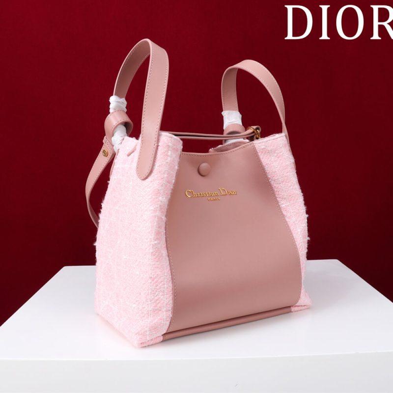Dior Medium Signature Bucket Bag - Image 3