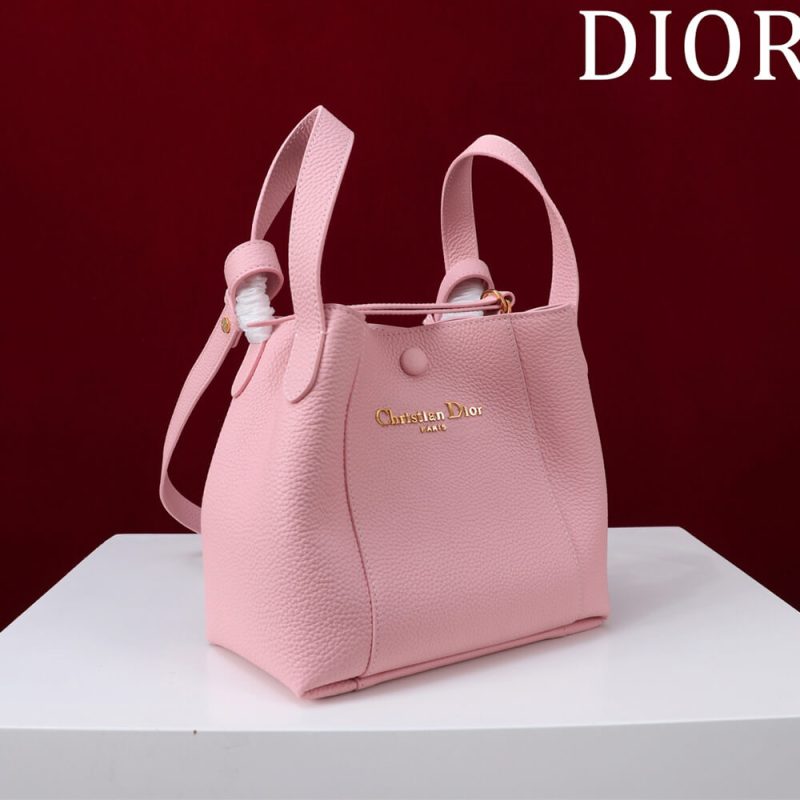 Dior Medium Signature Bucket Bag - Image 3