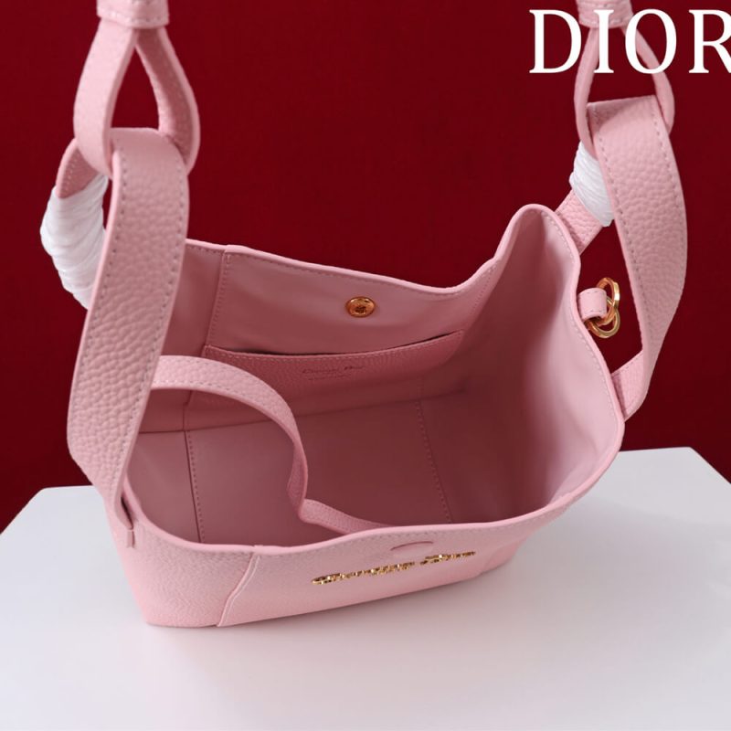 Dior Medium Signature Bucket Bag - Image 8