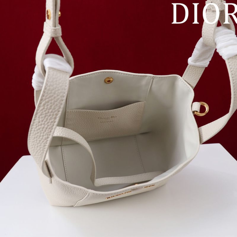 Dior Medium Signature Bucket Bag - Image 8