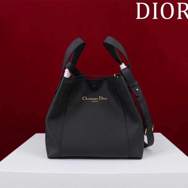 Dior Medium Signature Bucket Bag - Image 2