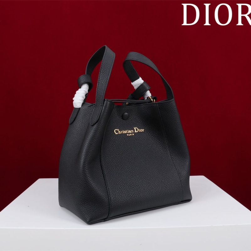 Dior Medium Signature Bucket Bag - Image 3