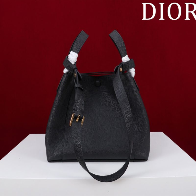 Dior Medium Signature Bucket Bag - Image 4