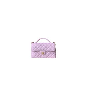 CHANEL large Flap Bag With Top Handle(high-end grade)