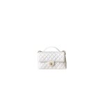 CHANEL large Flap Bag With Top Handle(high-end grade)