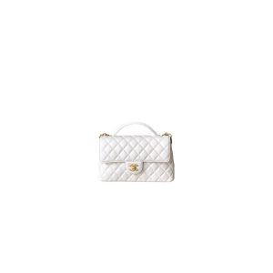 CHANEL large Flap Bag With Top Handle(high-end grade)
