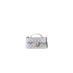 CHANEL Mini Flap Bag with Top Handle(high-end grade)